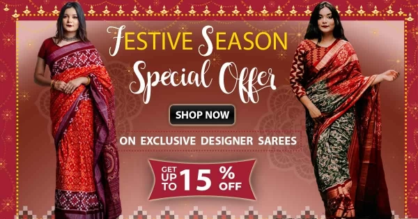 Special Festive Exclusive Offers on Designer Sarees